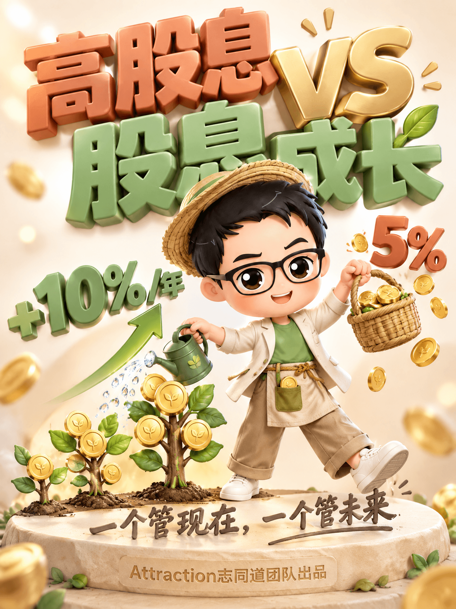 概念 046：压舱石 vs 成长引擎——股息组合的两种角色