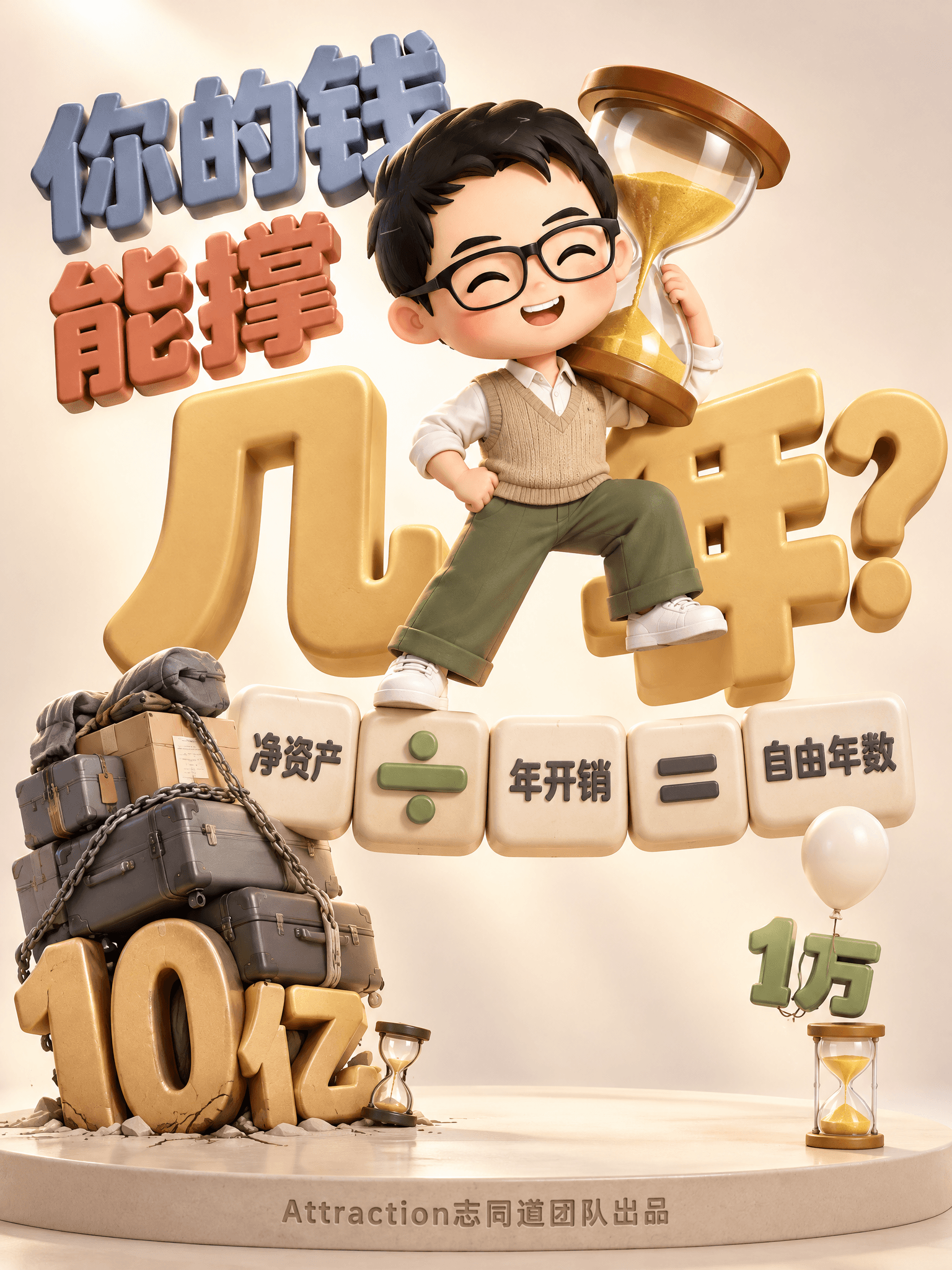 比「你有多少钱」更重要的，是「你需要多少钱」
